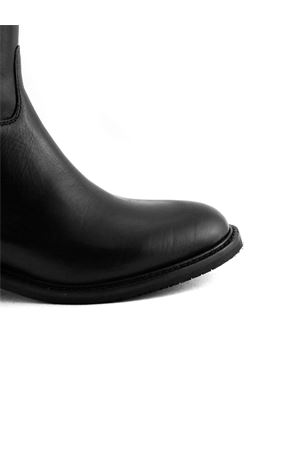 Stivale alto in pelle nera JULIE DEE | MW526NERO